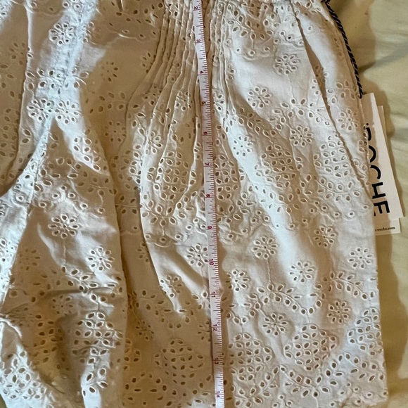 St. Roche Lace Shorts White Cream Elastic New with Tags - Picture 13 of 16